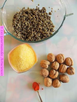 Tarte de Polenta aux légumes confits (Vegan)