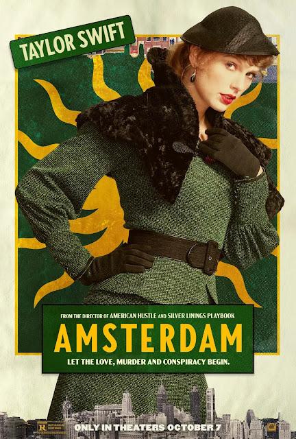 Affiches personnages US pour Amsterdam de David O. Russell