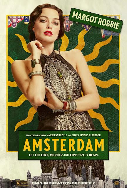 Affiches personnages US pour Amsterdam de David O. Russell