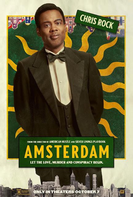 Affiches personnages US pour Amsterdam de David O. Russell