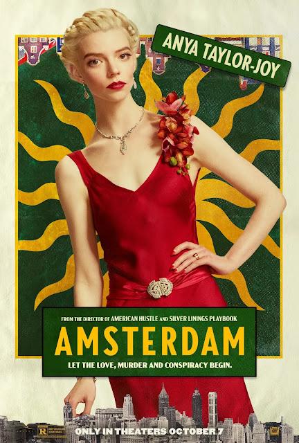 Affiches personnages US pour Amsterdam de David O. Russell