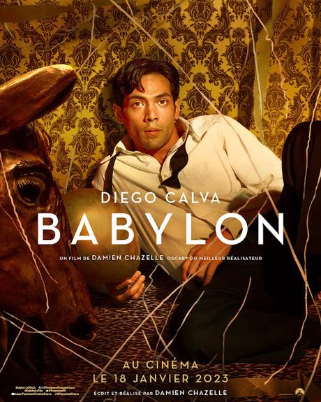 Affiches personnages FR pour Babylon de Damien Chazelle