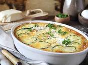 Clafoutis courgettes fromage chèvre