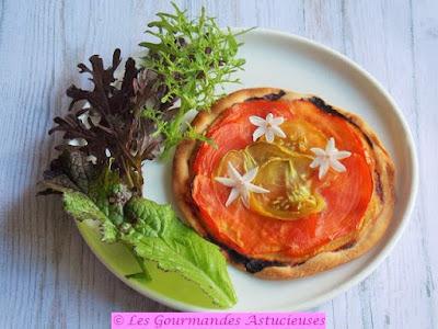 Tarte fine aux tomates (Vegan) Tarte fine aux tomates (Vegan)
