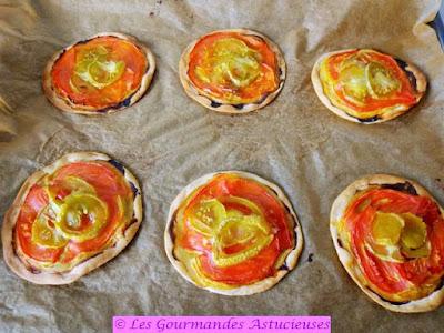 Tarte fine aux tomates (Vegan)