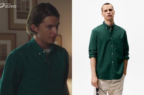 ICI TOUT COMMENCE : la chemise verte d’Ethan dans l’épisode 488