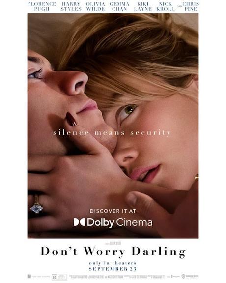 Affiche Dolby Cinema pour Don't Worry Darling d'Olivia Wilde Affiche Dolby Cinema pour Don't Worry Darling d'Olivia Wilde