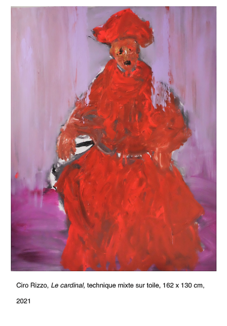 Galerie Marie Vitoux  – exposition Ciro Rizzo à partir du 15 Septembre 2022.