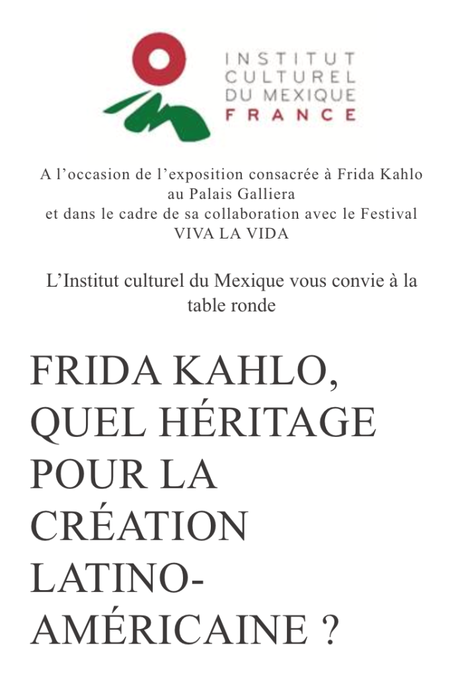 Frida Kahlo au Palais Galliera & Institut culturel de Mexique.