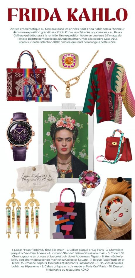 Comment piquer le look de Frida Kahlo ?