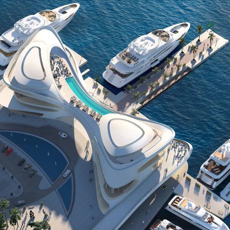 AMAALA, nouvelle destination ultra-luxueuse de la Mer Rouge, dévoile le design de son futur yacht club