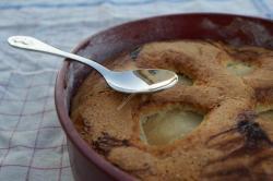Recette du jour : Gâteau beurre salé et poire