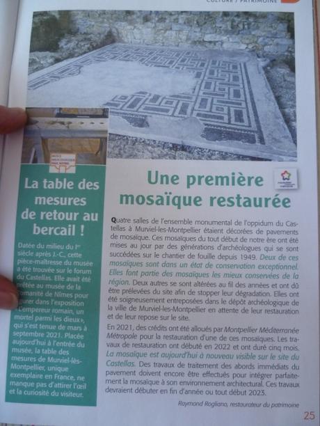 patrimoine,journées du patrimoine,archéologie,murviel les montpellier,musée