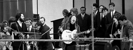 Le dernier concert des Beatles sur le toit