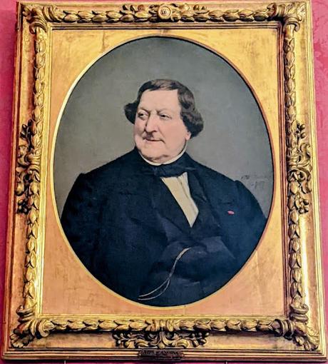 Portrait de Gioachino Rossini au Palazzo Pitti à Florence