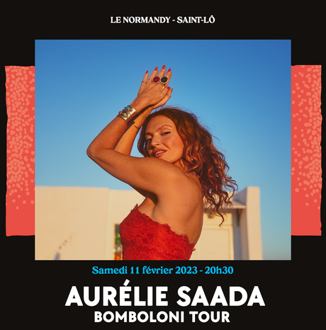 #Concert - Aurélie Saada en concert au Normandy de Saint-Lô !
