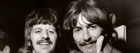 George Harrison et Ringo Starr au temps des beatles : une solide amitié