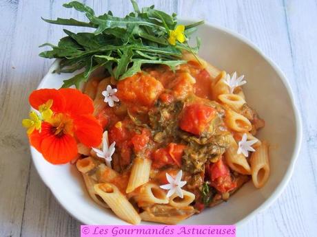 Sauce crémeuse et savoureuse pour pâtes (Vegan)