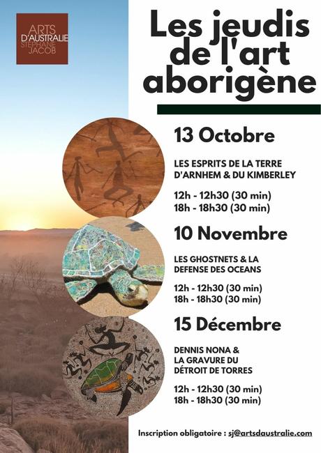 Conférences en ligne gratuites sur l'art aborigène