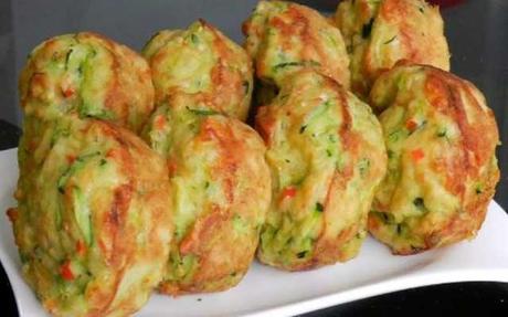 Muffins salé aux Courgettes ww