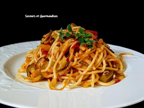 Spaghetti aux courgettes, recette simple, saine, délicieuse et inratable