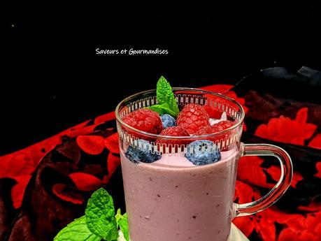 Fromage frais aux fruits rouges Fromage frais aux fruits rouges