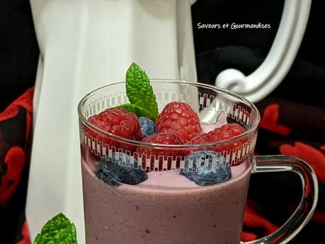 Fromage frais aux fruits rouges Fromage frais aux fruits rouges