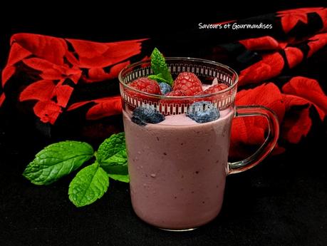 Fromage frais aux fruits rouges Fromage frais aux fruits rouges