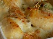 Gnocchis légumes sauce fromage