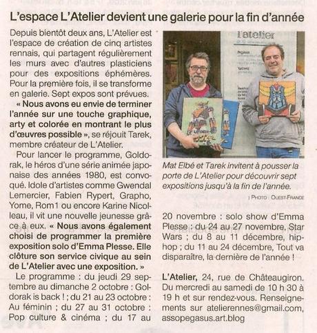 Revue de presse : Exposition Goldorak is back!