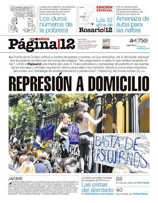 Les élèves et les étudiants se rebiffent à Buenos Aires [Actu]