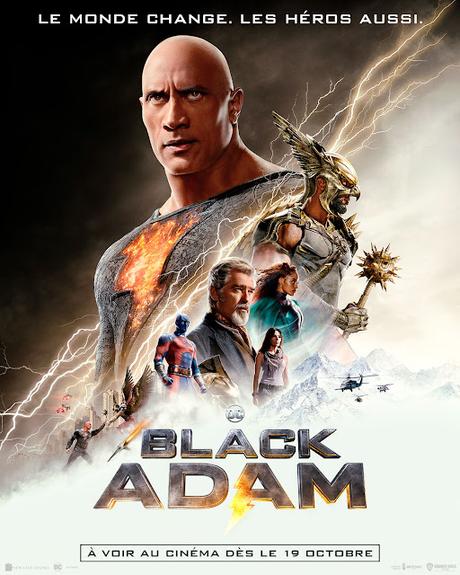 Nouvelles affiches FR et IMAX pour Black Adam de Jaume Collet-Serra