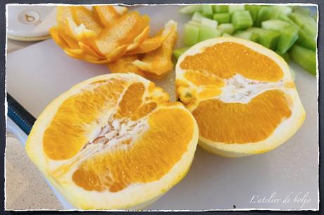 Confiture de melons Galia parfumée à l’orange et au gingembre Confiture de melons Galia parfumée à l’orange et au gingembre