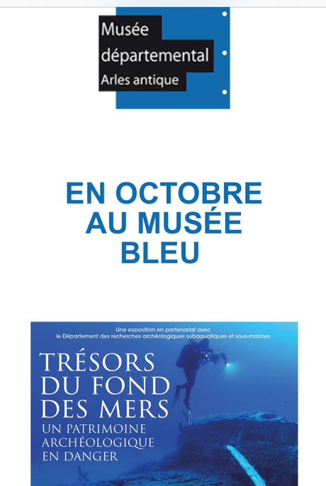 Musée départemental ARLES ANTIQUE – en Octobre 2022.