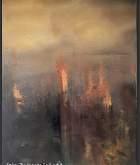 Galerie Lazarew  exposition : Guillaume Toumanian  » ce qui reste  » à partir du 13 Octobre 2022.