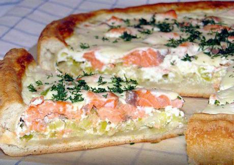 quiche saumon fumé poireaux ww