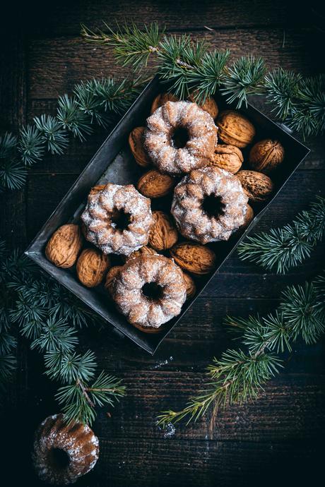 fondant aux noix gâteau moelleux aux noix, gouter d'automne