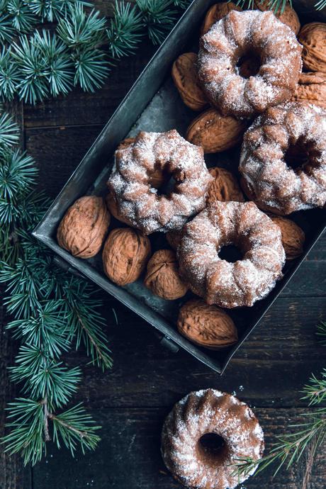 fondants aux noix texture moelleuse, gâteaux aux noix