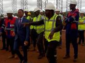 Travaux poste haute tension Nyom Satisfecit Victor MBEMI NYAKNGA, Directeur Général Sonatrel