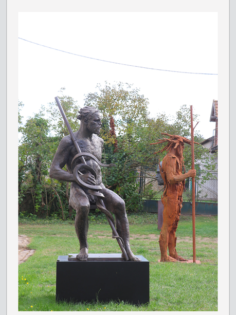 Galerie Bayart – visite d’atelier de Christophe Charbonnel & Bruno  Mallart – 8/9 Octobre 2022.