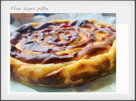 Flan sans pâte aux mirabelles avec ou sans thermomix