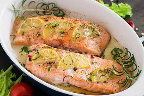 Pavés de Saumon au Four ww