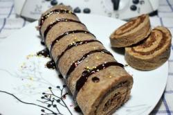 Recette du jour : Génoise chocolat roulé nutella