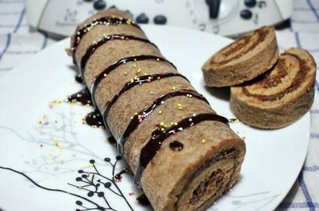 Recette du jour : Génoise chocolat roulé nutella