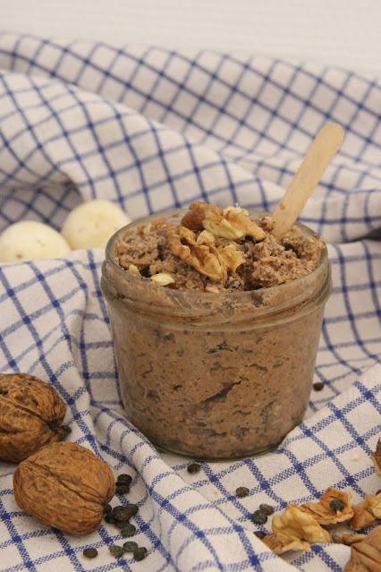 Pâté de lentilles et noix façon rillettes vegan