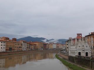 Journée de pluie à Pise Journée de pluie à Pise