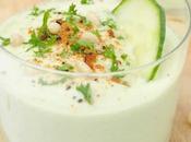 Soupe froide concombre yaourt apéritif idéal pour commencer votre soirée