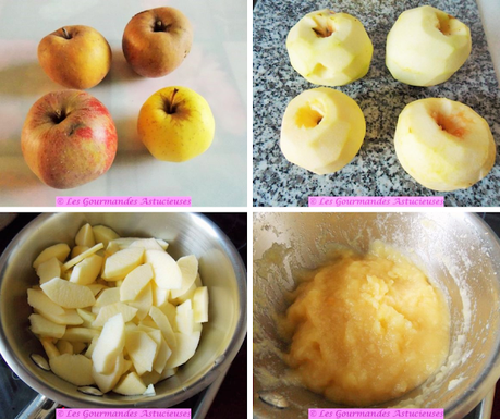 Mousse de pommes sans œuf (Vegan)