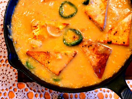 Tofu au maïs en crème