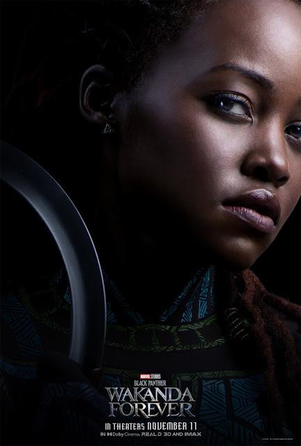 Affiches personnages US pour Black Panther : Wakanda Forever de Ryan Coogler